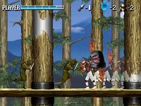 une photo d'Ã©cran de Shinobi X sur Sega Saturn